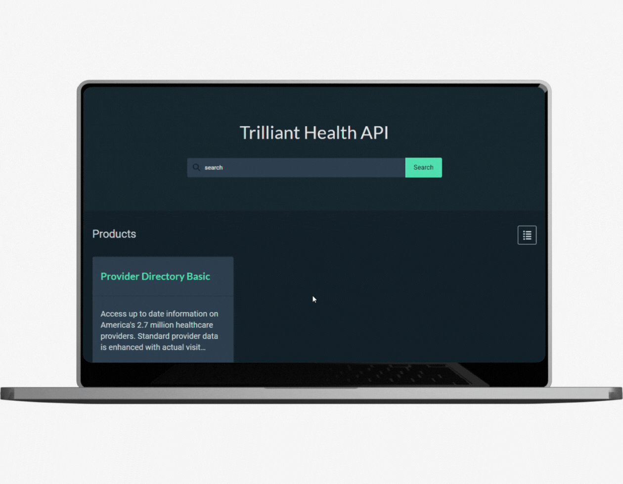 Provider Directory for Healthcare Technology Firms Trilliant Health
